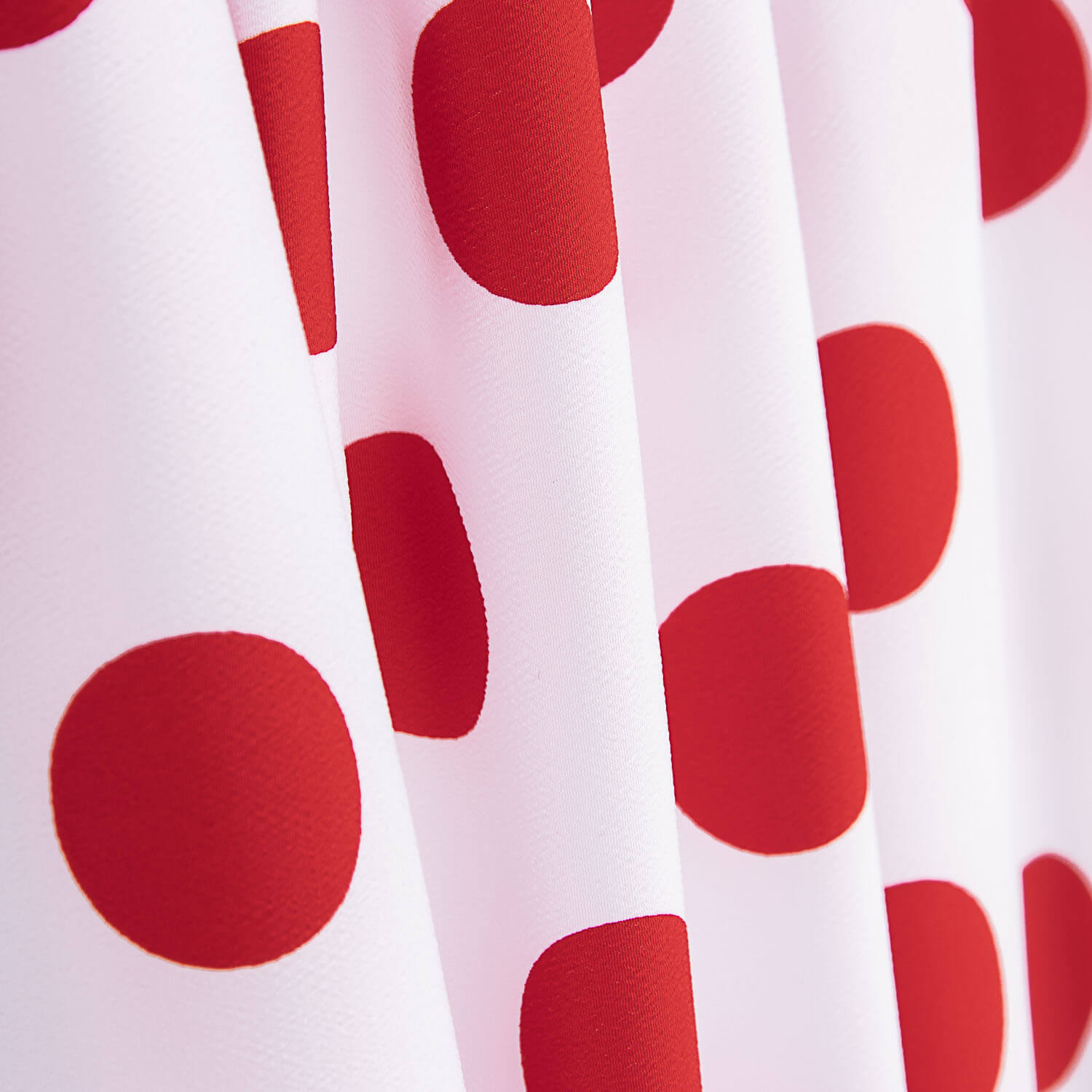 Koshibo Polka Dots 33mm Weiß-Rot - Ribes y Casals
