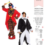 Schnittmuster Burda 2415 Pinguin und Clown - Ribes y Casals