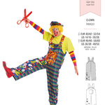 Schnittmuster Burda 2453 Clown - Ribes y Casals