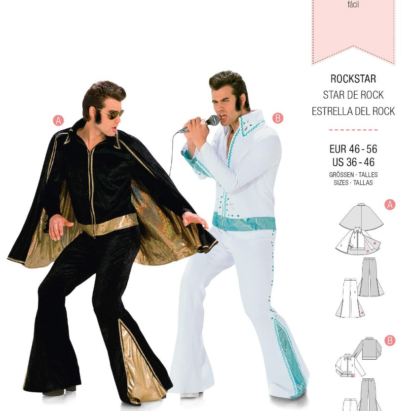 Schnittmuster Burda 2481 Rockstar - Ribes y Casals