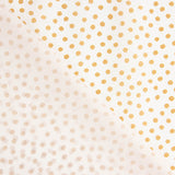 Senfgelbe Baumwollpopeline Micro Knitted Mustard - Ribes y Casals