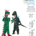 Schnittmuster Burda 2503 Dinosaurier und Drache - Ribes y Casals