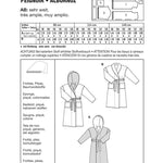 Burda Schnittmuster 2662 Bademantel - Ribes y Casals