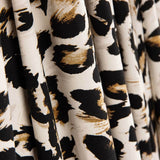 Stretch-Viskose Tierprint Leopard - Ribes y Casals