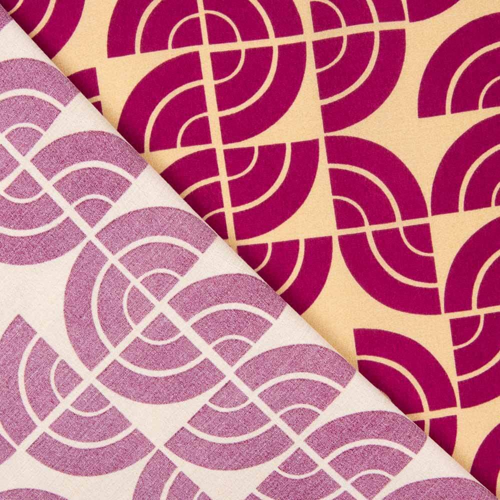 Krepp Geo Bougainvillea - Ribes y Casals