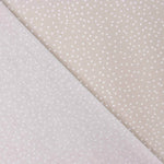 Popeline Baumwolle Popeline Polka Dots Beige - Ribes y Casals