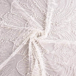 Brautkleid aus weißem Tüll mit Perlenstickerei und Farbverlauf – Elegance - Ribes y Casals