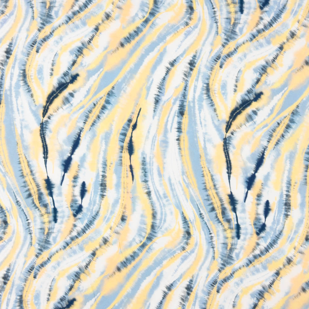 Viskose Tye-Dye Blau - Ribes y Casals
