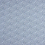 Restposten Popeline aus Baumwolle mit kleinem Blumenmuster in Blau – verschiedene Maße x Breite 150 cm - Ribes y Casals