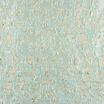 Abstrakter Brokat in Aquamarin und Gold - Ribes y Casals