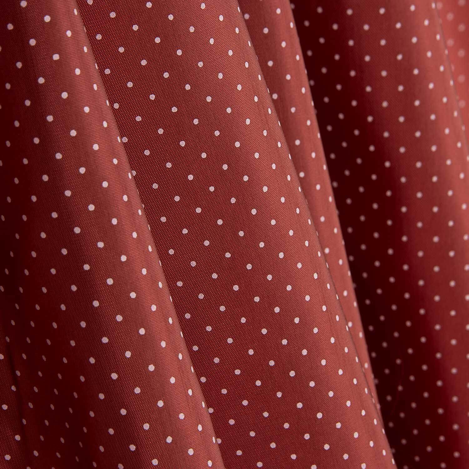 Rotes Polka-Dot-Futter - Ribes y Casals