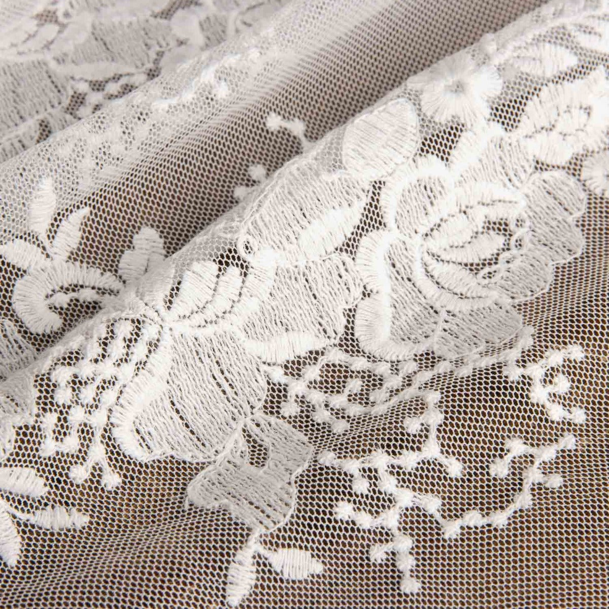 Tüll Floral Stickerei Rosaire - Ribes y Casals