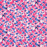 Viskose Blumen Rosa - Ribes y Casals