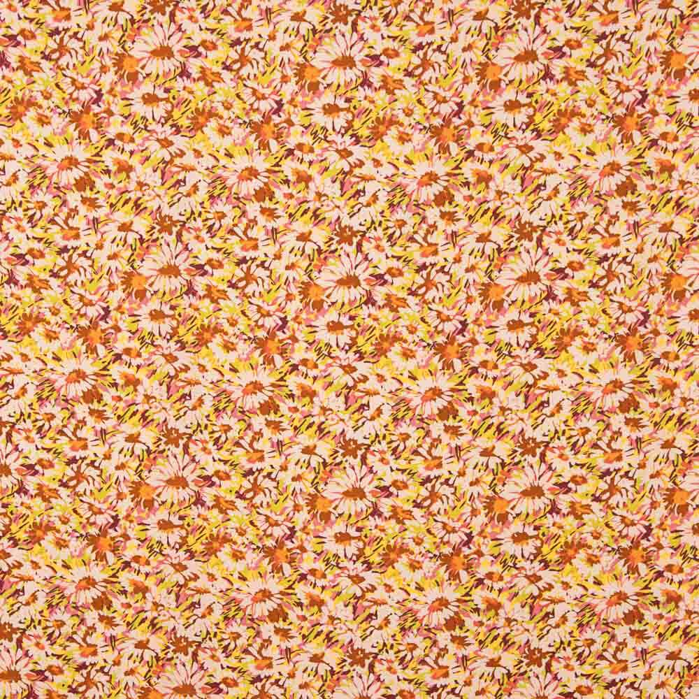 Lachsfarbener Jasmin Viskose-Kreppstoff 110 x 140 cm - Ribes y Casals