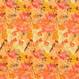 Krepp Viskose Mohn Orange - Ribes y Casals
