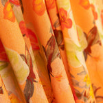 Krepp Viskose Mohn Orange - Ribes y Casals