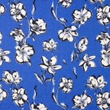Voile Viskose Hanoi Blau - Ribes y Casals