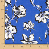 Voile Viskose Hanoi Blau - Ribes y Casals