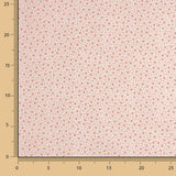 Popeline Cotton Micro Floral Cotton Popeline Powder Pink - Ribes y Casals