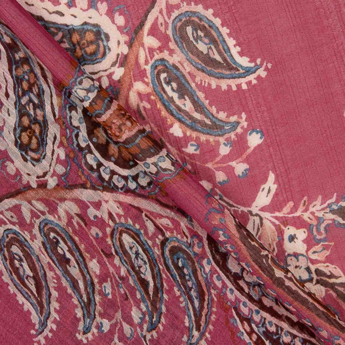 Bambula Polyester Cachemire Erdbeere - Ribes y Casals
