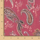 Bambula Polyester Cachemire Erdbeere - Ribes y Casals