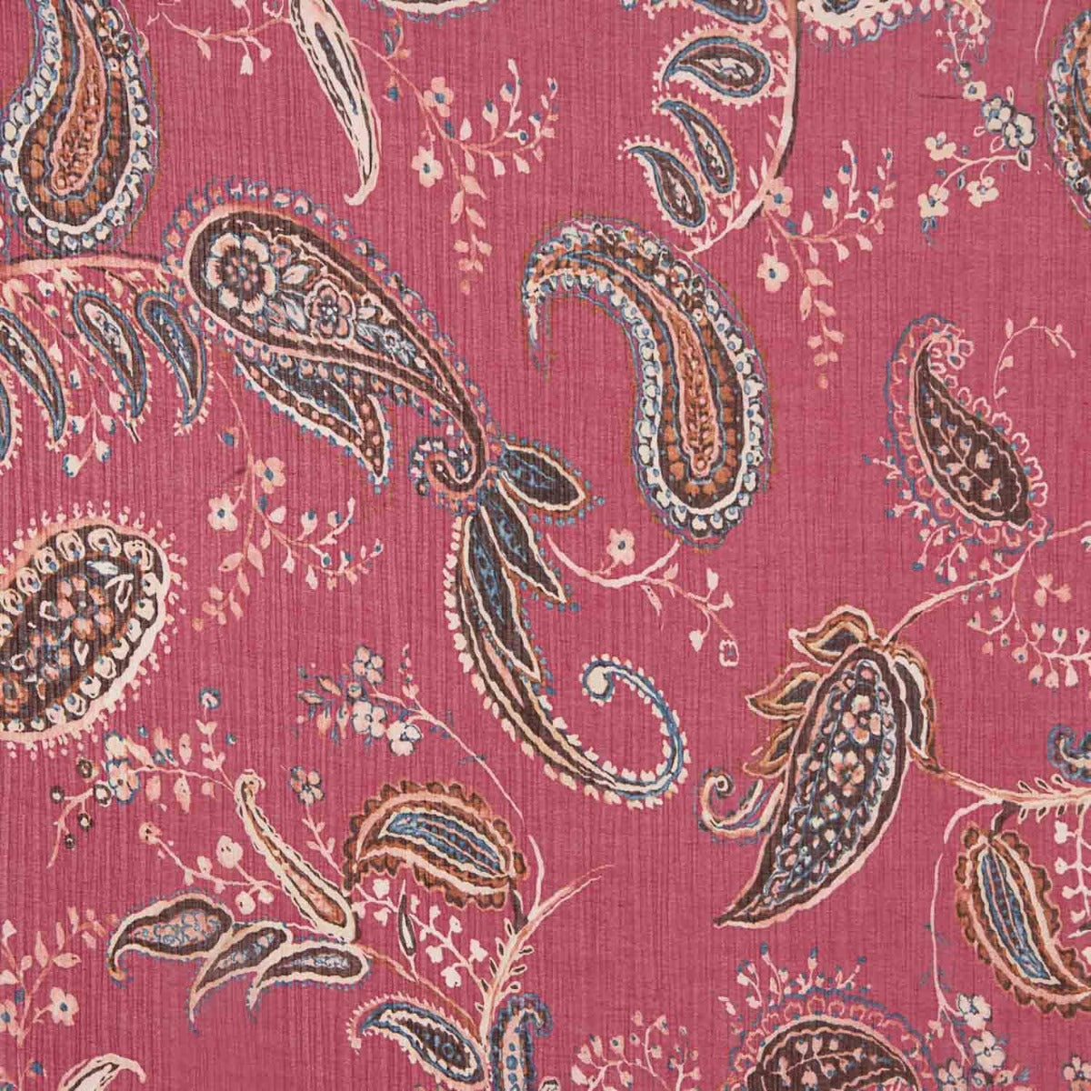 Bambula Polyester Cachemire Erdbeere - Ribes y Casals