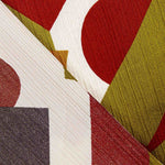 Satin Polyester Geometrisch Kupfer - Ribes y Casals