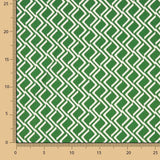 Geometrisch Viskose Grün - Ribes y Casals