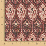 Bambula Lurex Polyester Ethnisch Granat - Ribes y Casals