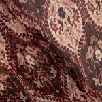 Bambula Lurex Polyester Ethnisch Granat - Ribes y Casals