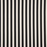 Krepp-Polyester Schwarz gestreift - Ribes y Casals