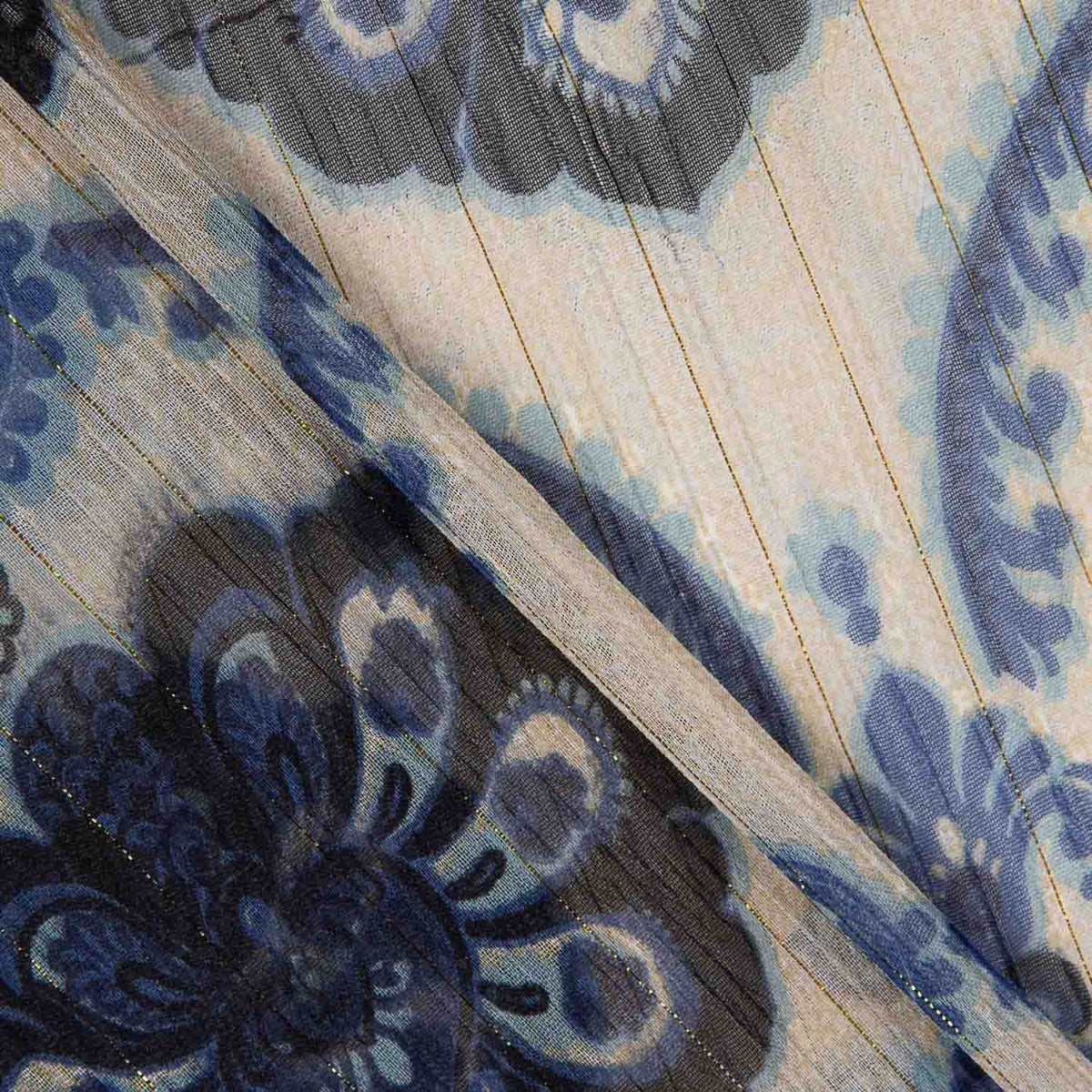 Bambula Lurex-Polstermöbel Blau - Ribes y Casals