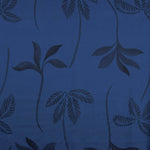 Satin-Viskose-Farbton Blume Blau - Ribes y Casals