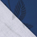 Satin-Viskose-Farbton Blume Blau - Ribes y Casals
