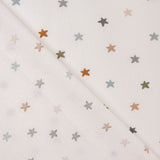 Baumwoll-Popeline Popeline Sterne Mehrfarbig 40 x 145 cm - Ribes y Casals