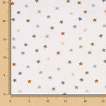 Baumwoll-Popeline Popeline Sterne Mehrfarbig 40 x 145 cm - Ribes y Casals