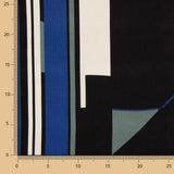 Viskose flach Milano Blau - Ribes y Casals