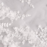 Brautkleid aus Tüll mit Strass und 3D-Blumen „Elegance“ - Ribes y Casals