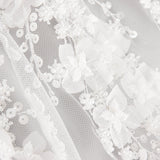Brautkleid aus Tüll mit Strass und 3D-Blumen „Elegance“ - Ribes y Casals