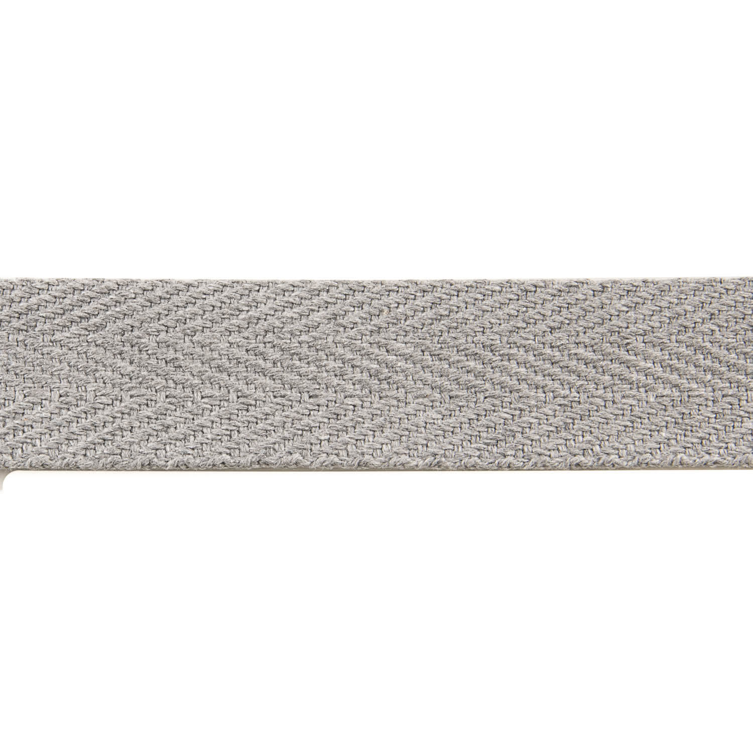Baumwoll-Fischgrät-Band 30 mm Grau - Ribes y Casals
