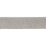 Baumwoll-Fischgrät-Band 30 mm Grau - Ribes y Casals