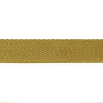 Baumwoll-Fischgrät-Band 30 mm Ocker - Ribes y Casals