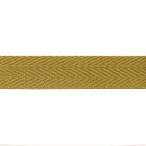 Baumwoll-Fischgrät-Band 30 mm Ocker - Ribes y Casals