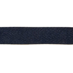 Baumwoll-Fischgrät-Band 30 mm Marineblau - Ribes y Casals