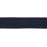 Baumwoll-Fischgrät-Band 30 mm Marineblau - Ribes y Casals