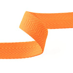30 mm Polyester-Fischgrät-Klettband in leuchtendem Orange - Ribes y Casals