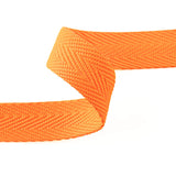 30 mm Polyester-Fischgrät-Klettband in leuchtendem Orange - Ribes y Casals