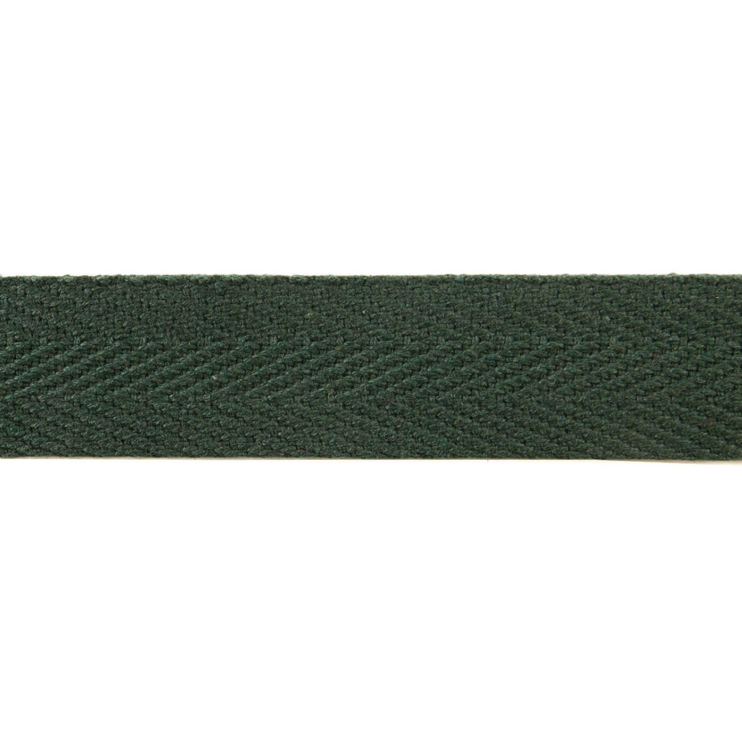 Baumwoll-Fischgrät-Band 30 mm Grün - Ribes y Casals