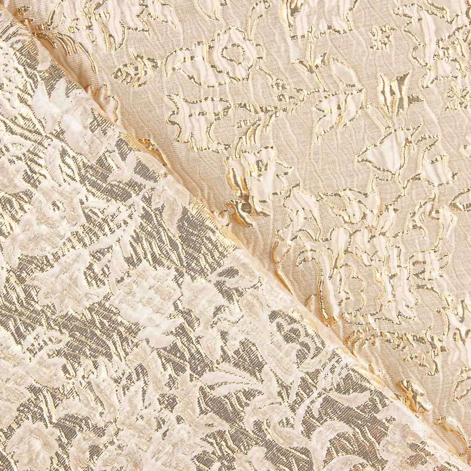 Brokat Textur Gold Beige - Ribes y Casals