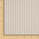 Leinen Baumwolle Beige gestreift - Ribes y Casals